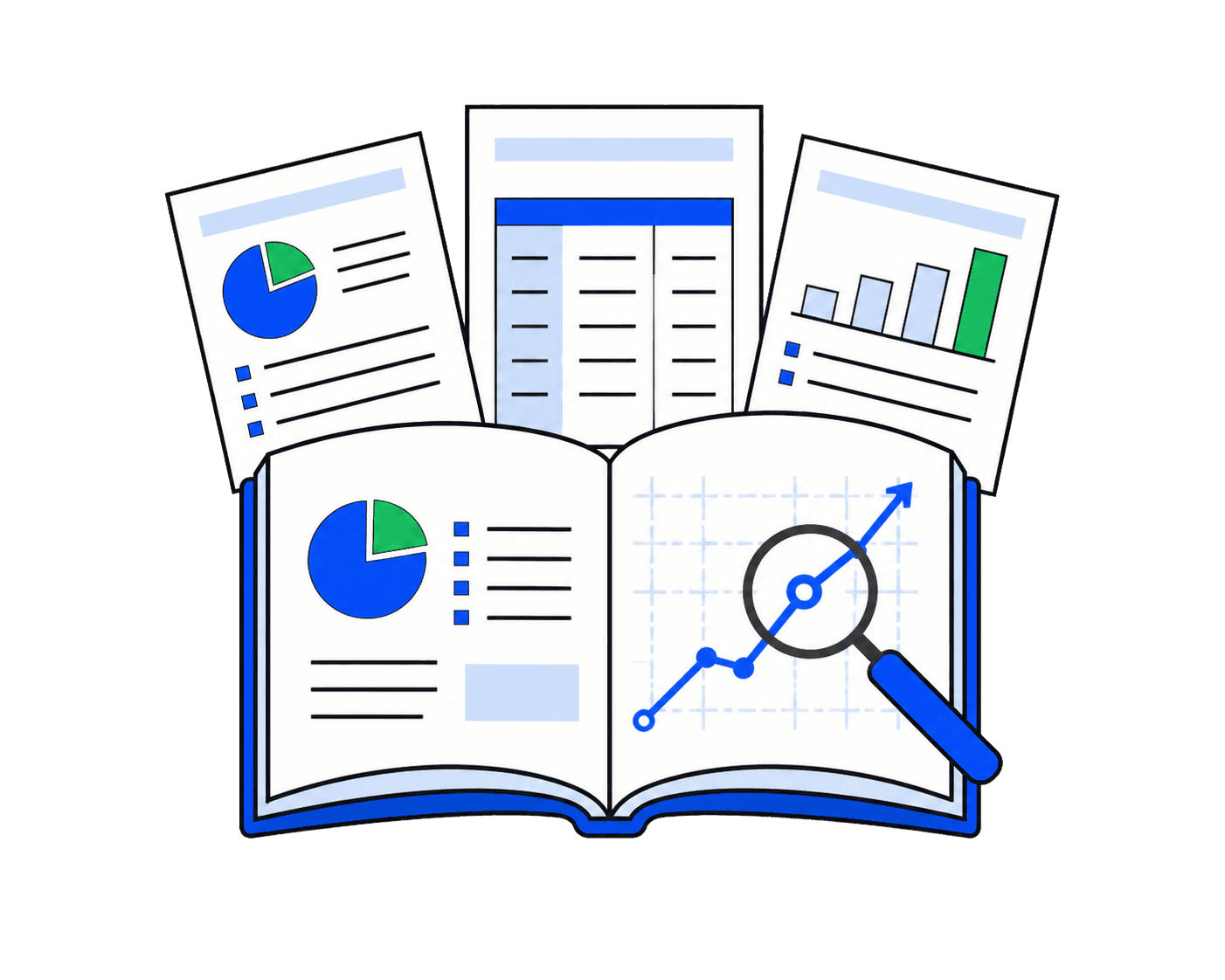 Fintrix company research workspace with financial analysis